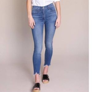 3x1 28 frayed hem Jean